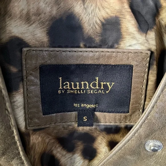 LAUNDRY leather Jacket - Picture 2 of 8